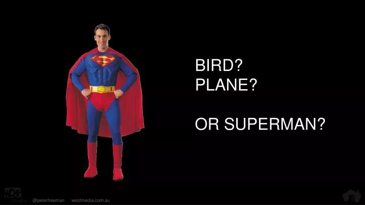 bird plane or superman