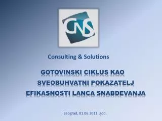 consulting solutions