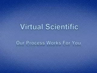 Our Process Works For You