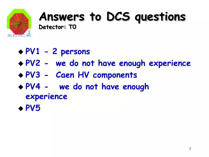 answers to dcs questions detector t0