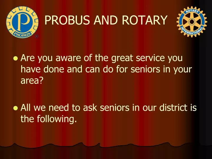 probus and rotary