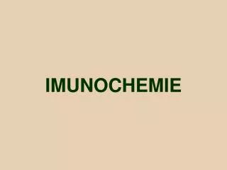 IMUNOCHEMIE