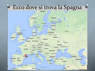 ecco dove si trova la spagna