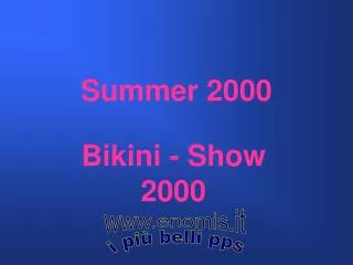Summer 2000
