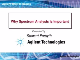 Why Spectrum Analysis is Important