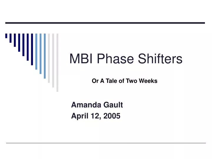 mbi phase shifters