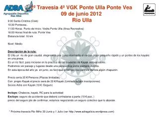 2 travesia 4 vgk ponte ulla ponte vea 09 de junio 2012 rio ulla