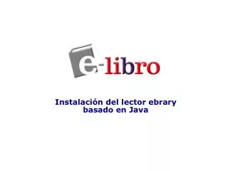 instalaci n del lector ebrary basado en java