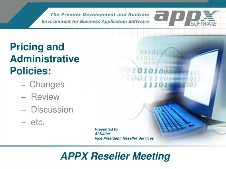 appx reseller meeting