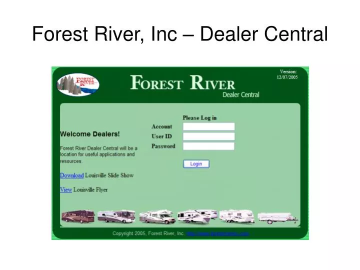 forest river inc dealer central