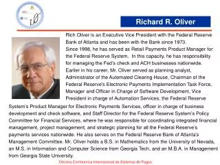 Richard R. Oliver