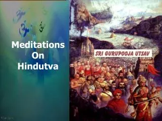 Meditations On Hindutva