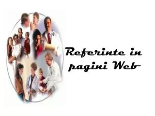 referinte in pagini web