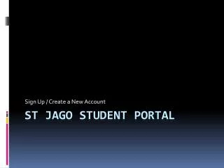 St Jago Student Portal