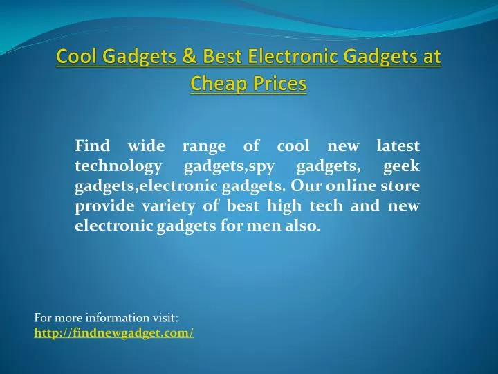 cool gadgets best electronic gadgets at cheap prices