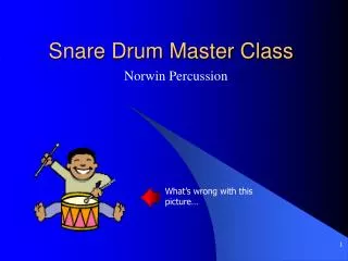 Snare Drum Master Class