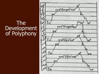 The Development of Polyphony