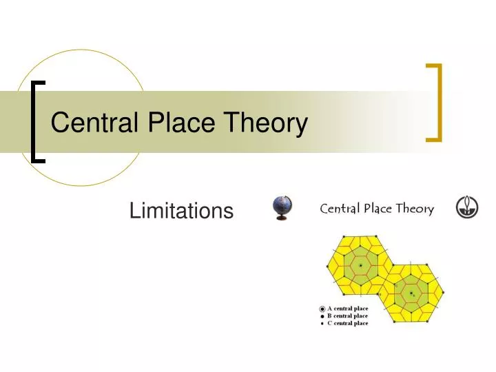 central place theory