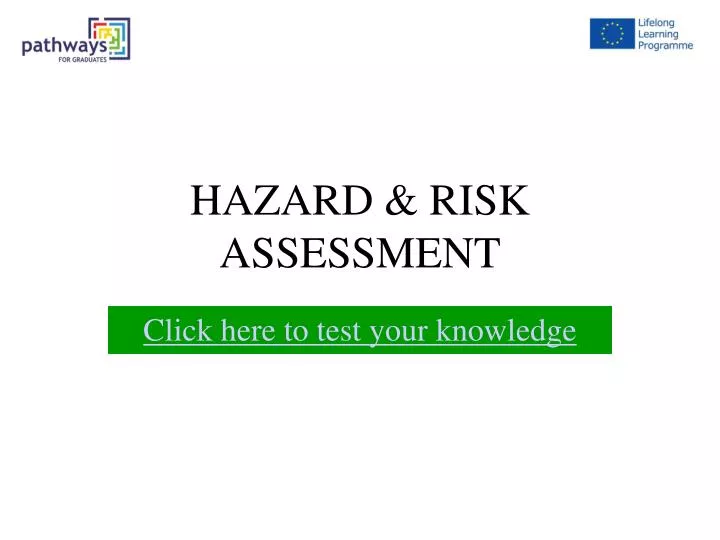 hazard risk assessment