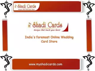 Hindu Wedding Invitations – MyShadiCards.com