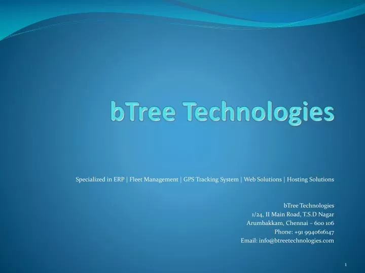 btree technologies