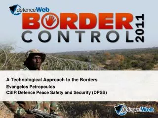 A Technological Approach to the Borders