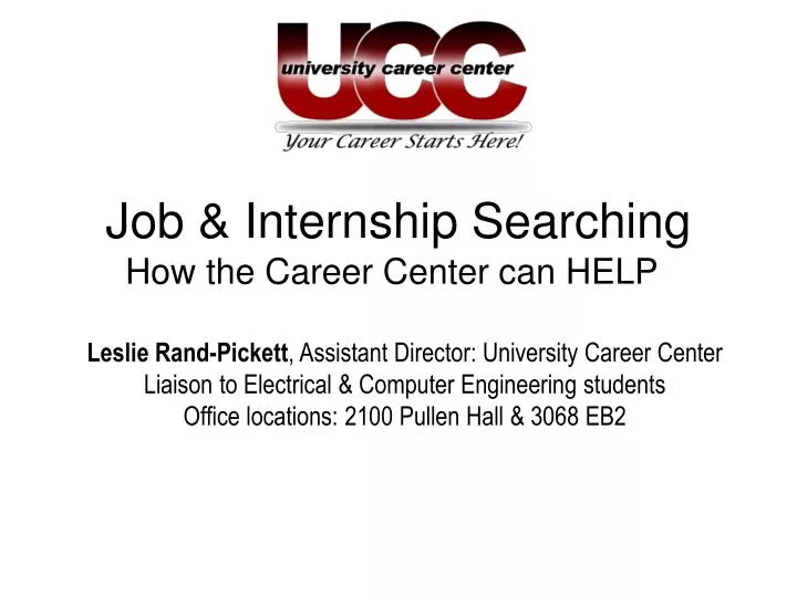 job internship searching