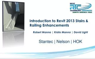 Introduction to Revit 2013 Stairs &amp; Railing Enhancements