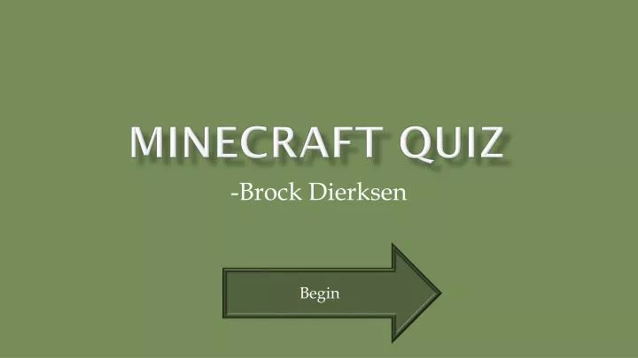 minecraft quiz