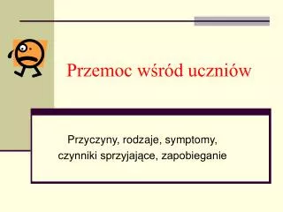 przemoc w r d uczni w