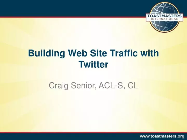 building web site traffic with twitter