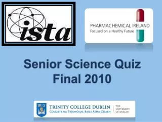 Senior Science Quiz Final 2010