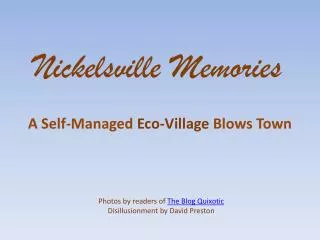 Nickelsville Memories