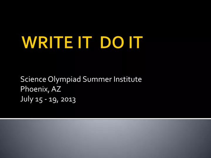 science olympiad summer institute phoenix az july 15 19 2013