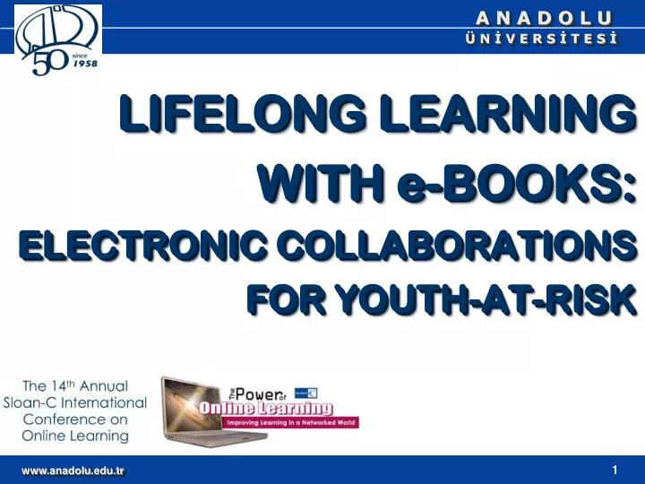 l i felong learn i ng w i th e books electron i c collaborat i ons for youth at risk