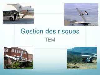 gestion des risques
