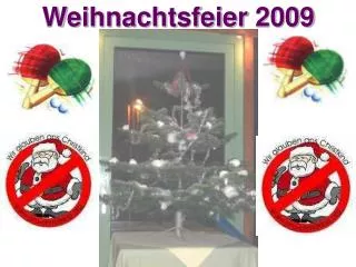 weihnachtsfeier 2009