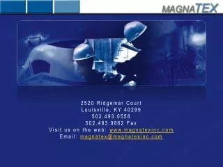 2520 Ridgemar Court Louisville, KY 40299 502.493.0558 502.493.9862 Fax