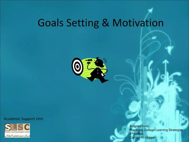 goals setting motivation