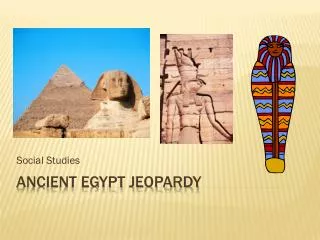 Ancient Egypt jeopardy