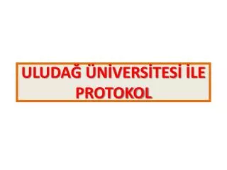 uluda n vers tes le protokol