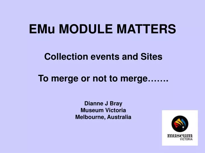 emu module matters