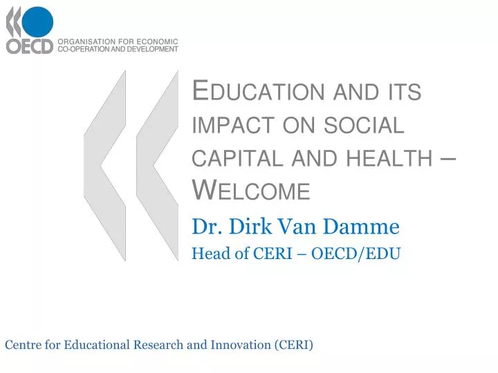 education and its impact on social capital and health welcome