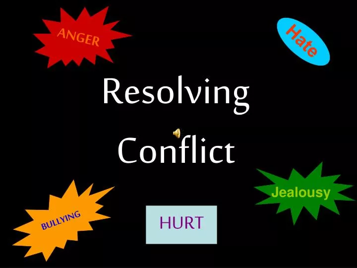 resolving conflict