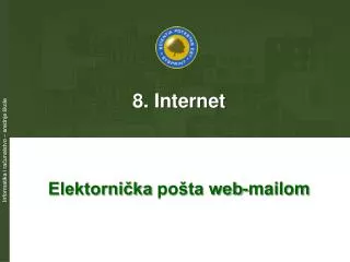 Elektornička pošta web- mailom