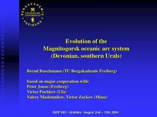 Evolution of the Magnitogorsk oceanic arc system (Devonian, southern Urals)