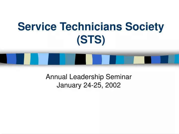 service technicians society sts