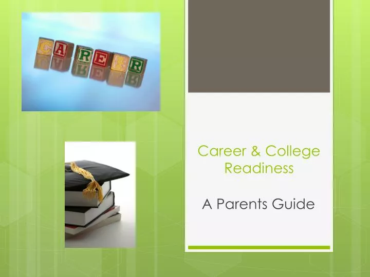 career college readiness
