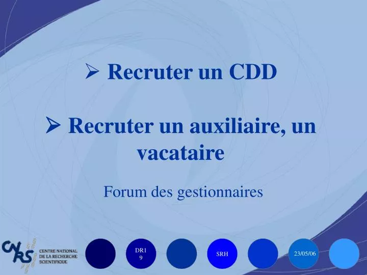 forum des gestionnaires