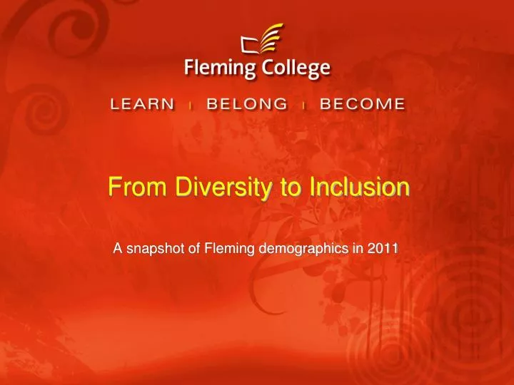 from diversity to inclusion